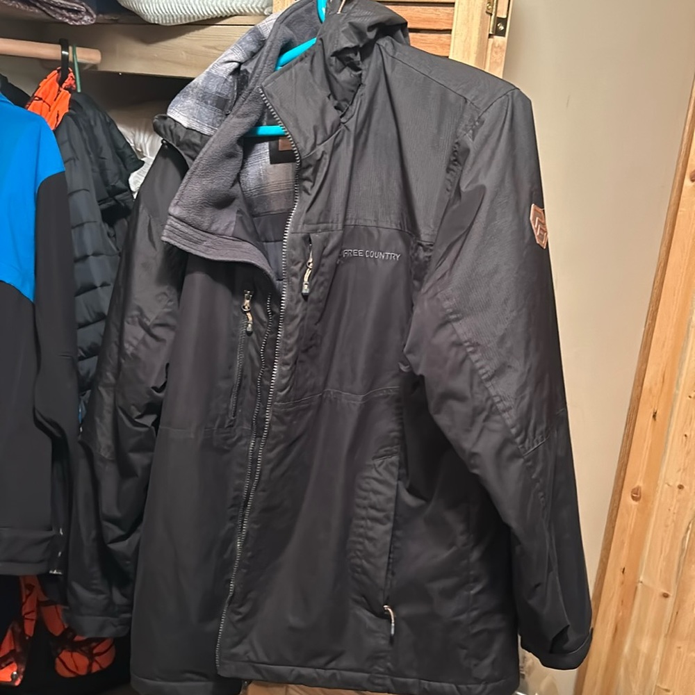 Men’s XL free country snow jacket